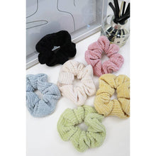 Load image into Gallery viewer, Soft Chenille Knitted Scrunchie