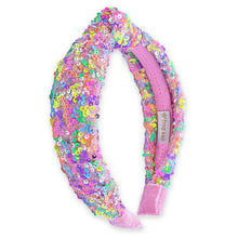 Load image into Gallery viewer, Kids Knot Headband - Sequin Knotted Hair Band Accessories
