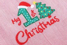 Load image into Gallery viewer, My 1st Christmas Playsuit