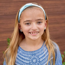 Load image into Gallery viewer, Adjustable No Slip Seersucker Bow Headband