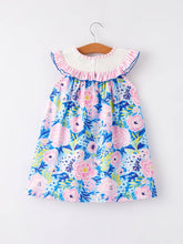 Load image into Gallery viewer, “I ❤ MAMA”Embroidery Smocking Baby Girls Dress
