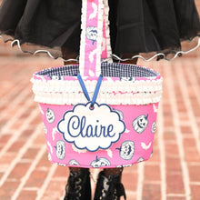 Load image into Gallery viewer, Halloween Basket - Vintage Magenta Halloween