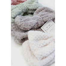 Load image into Gallery viewer, Waffle Texture Premium Bow Spa Headband