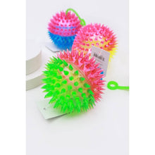 Load image into Gallery viewer, Light Up Spike Yoyo Ball With Squicky Sound