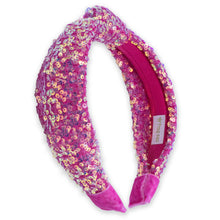 Load image into Gallery viewer, Kids Knot Headband - Sequin Knotted Hair Band Accessories