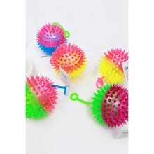 Load image into Gallery viewer, Light Up Spike Yoyo Ball With Squicky Sound