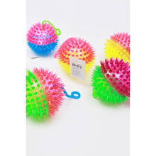 Load image into Gallery viewer, Light Up Spike Yoyo Ball With Squicky Sound
