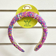 Load image into Gallery viewer, Padded Sprinkles Headband - Confetti Hair Band