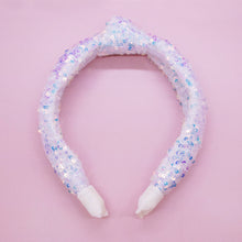 Load image into Gallery viewer, Kids Knot Headband - Sequin Knotted Hair Band Accessories