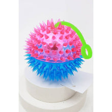 Load image into Gallery viewer, Light Up Spike Yoyo Ball With Squicky Sound