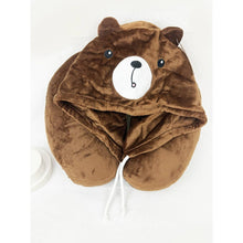 Load image into Gallery viewer, Cute Travel Neck Pillow with Hoody