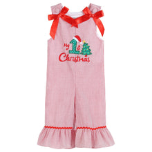 Load image into Gallery viewer, My 1st Christmas Playsuit