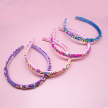 Load image into Gallery viewer, Thin Sprinkle Headband - Non Slip Hair Accessories for Kids