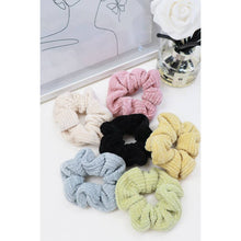 Load image into Gallery viewer, Soft Chenille Knitted Scrunchie