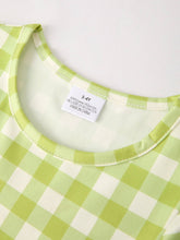 Load image into Gallery viewer, Gingham Girls Twirl Dress