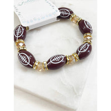 Load image into Gallery viewer, Sports Theme Stretch Bracelet