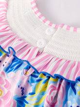 Load image into Gallery viewer, “I ❤ MAMA”Embroidery Smocking Baby Girls Dress