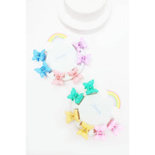 Load image into Gallery viewer, Mini Butterfly Hair Clips Set