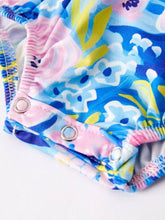 Load image into Gallery viewer, “I ❤ MAMA”Embroidery Smocking Baby Girls Bubble