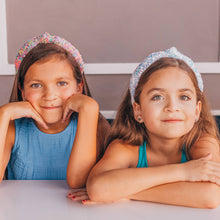 Load image into Gallery viewer, Kids Knot Headband - Sequin Knotted Hair Band Accessories