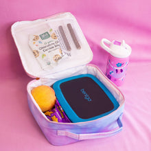 Load image into Gallery viewer, Tie Dye Glitter Varsity Letter Insulated Lunch Bag Lunchbox