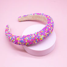Load image into Gallery viewer, Padded Sprinkles Headband - Confetti Hair Band
