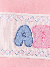 Load image into Gallery viewer, Back To School Girls &quot;ABC&quot; Embroidered Ruffle Set
