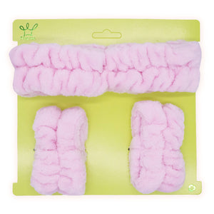 Spa Headband with Wristbands
