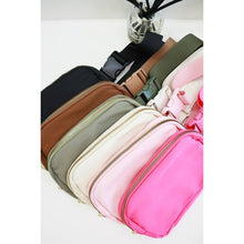Load image into Gallery viewer, Solid Color Crossbody Fanny Pack Belt Bag

