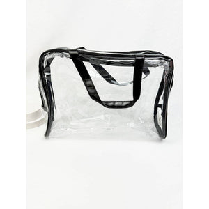 Stadium Approved Clear Transparent Crossbody Bag