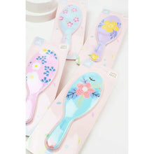 Load image into Gallery viewer, Fresh Floral Print Hair Brush
