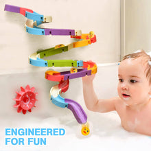 Load image into Gallery viewer, 49 pcs Bath Toys Water Balls Tracks for Kids
