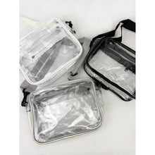 Load image into Gallery viewer, Stadium Approved Clear See Through Crossbody Bag
