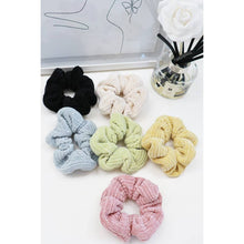 Load image into Gallery viewer, Soft Chenille Knitted Scrunchie
