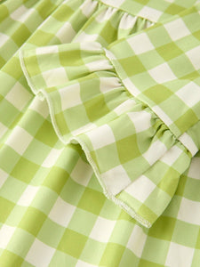 Gingham Girls Twirl Dress