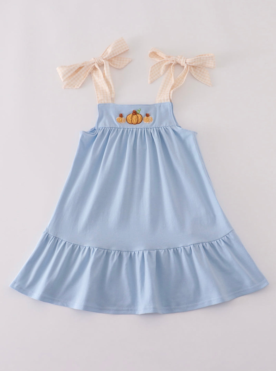 Chenille Pumpkin Twirl Dress