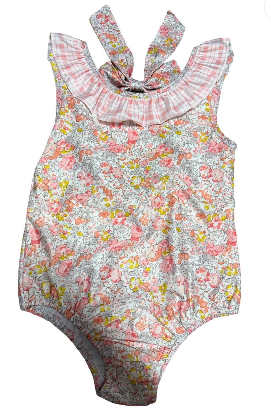 Floral Bow Back Swimmie