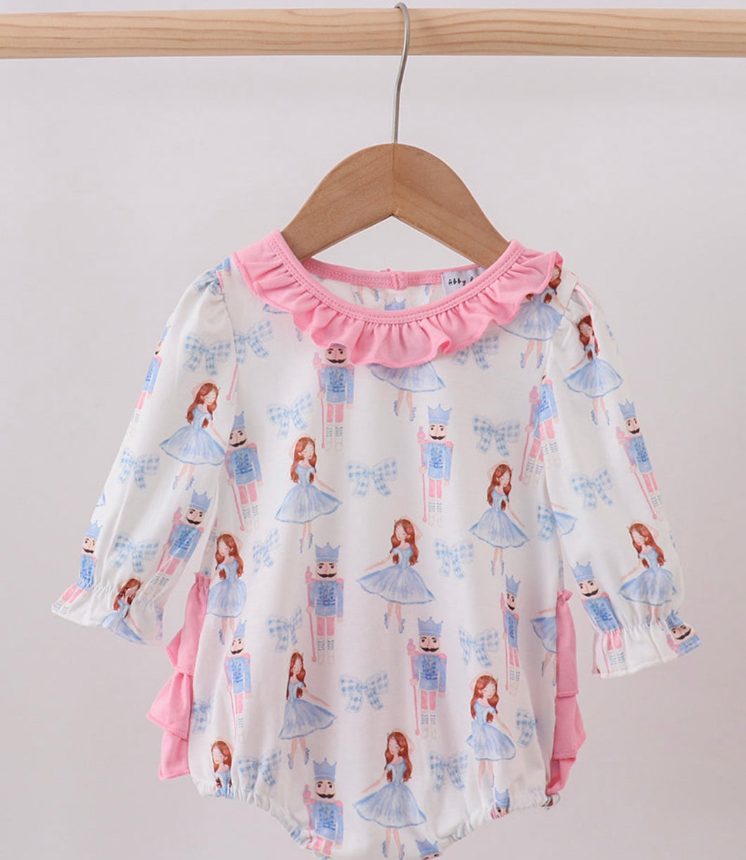 Nutcracker Christmas Ruffle Bubble