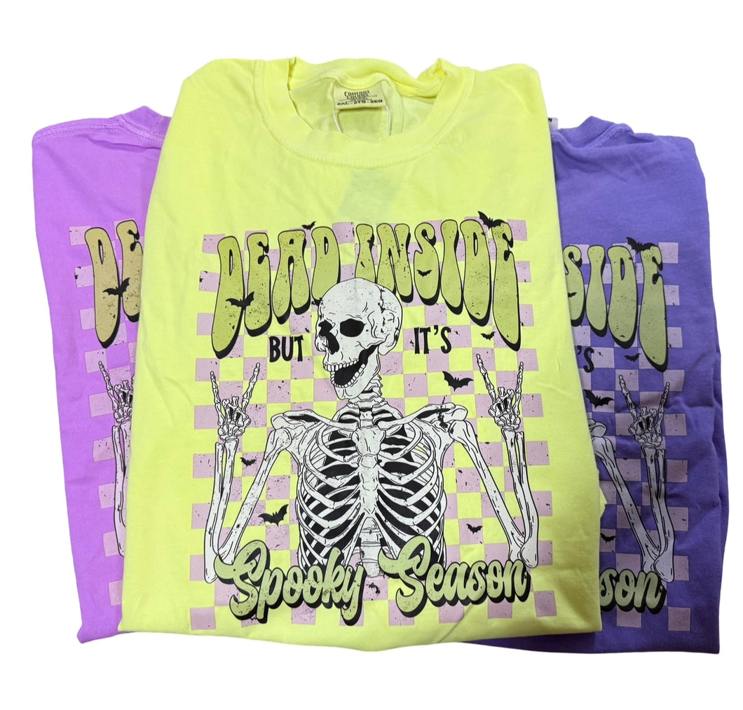 Adult Spooky Season Comfort Color Tee