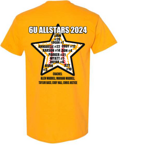 YOUTH 6U Allstars COTTON Spirit Tee