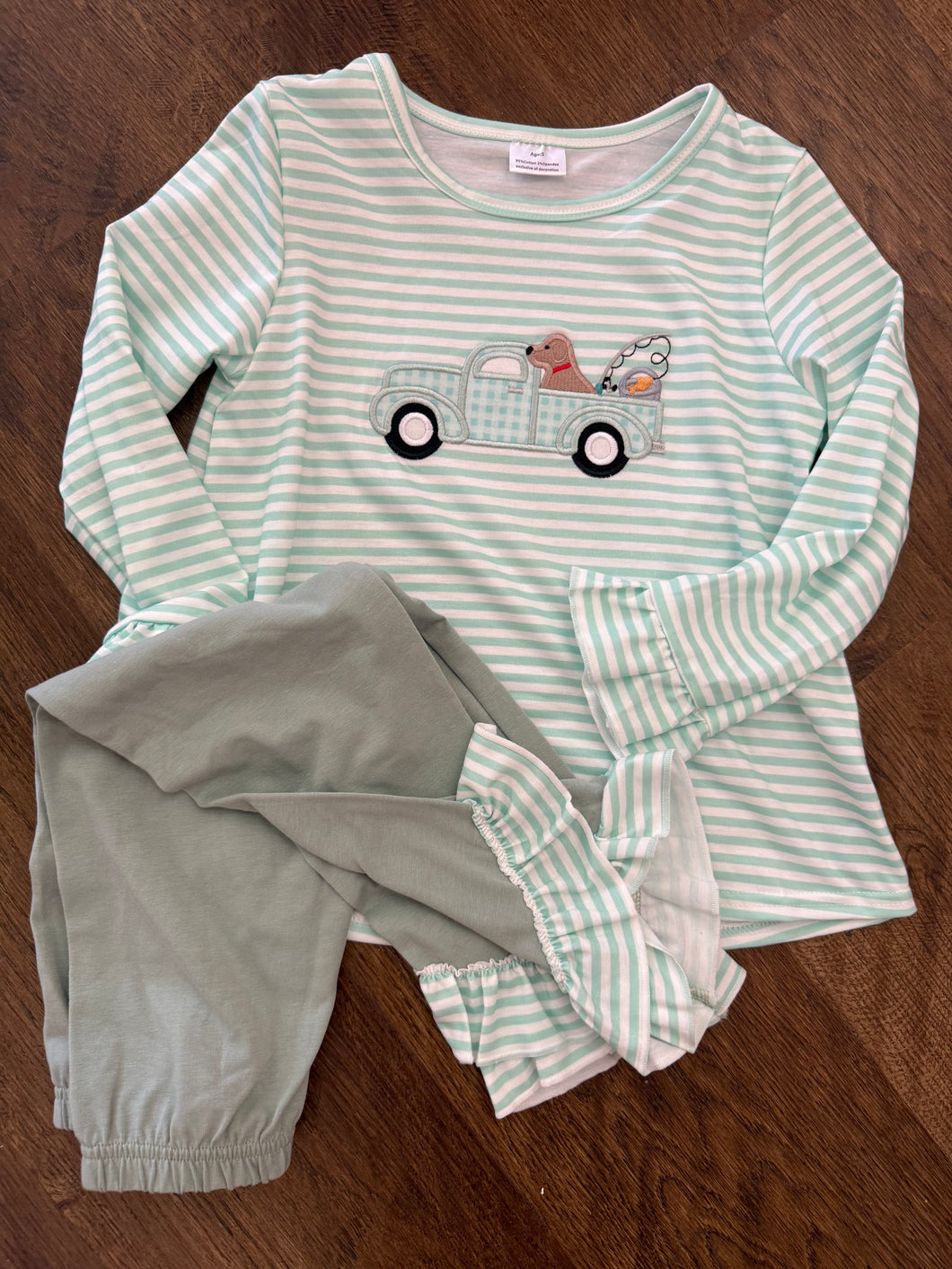 Gone Fishin’ Striped Set