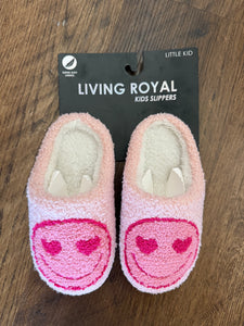 Smiley Girl Slippers