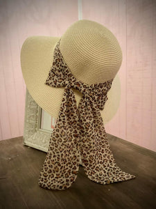 Leopard Floppy Sunhat