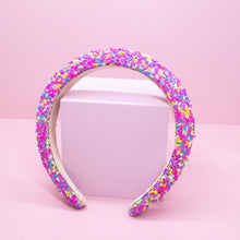 Load image into Gallery viewer, Padded Sprinkles Headband - Confetti Hair Band
