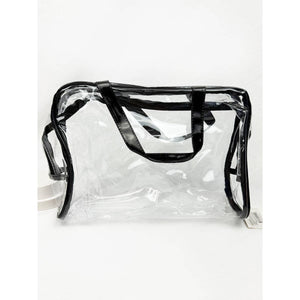 Stadium Approved Clear Transparent Crossbody Bag