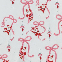Load image into Gallery viewer, Ribbon Santa Baby Romper
