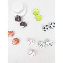 Load image into Gallery viewer, Sports Ball Theme Medium Size Claw Clip
