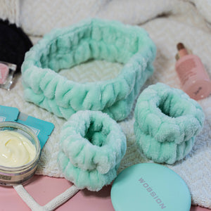 Spa Headband with Wristbands