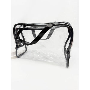 Stadium Approved Clear Transparent Crossbody Bag