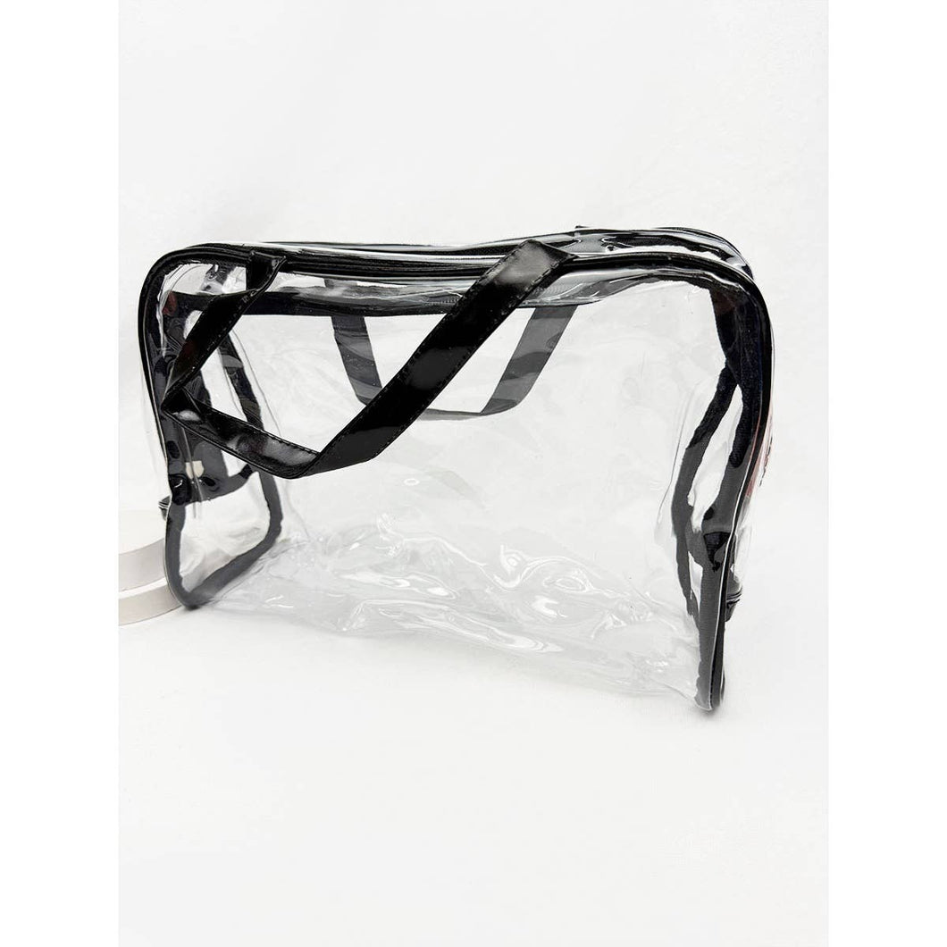 Stadium Approved Clear Transparent Crossbody Bag